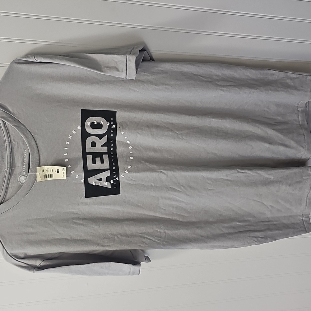 Gray Men's  Aeropostale T-Shirt